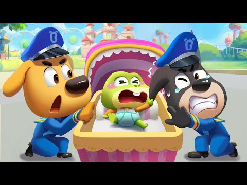 Police Takes Care of A Baby | Educational Videos | Cartoons for Kids | Sheriff Labrador