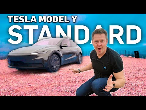 Test and Review of the CHEAP Tesla Model Y STANDARD - Range, Features and Quality