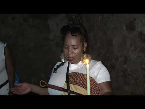 Candlelight Vigil at Cape Coast African Holocaust Dungeons - Ghana Dec 2022 Journey of a Lifetime