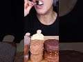 ASMR FERRERO ROCHER CHOCOLATE ICE CREAM OREO MAGNUM NUTELLA LOTUS DESSERT MUKBANG 먹방咀嚼音EAT