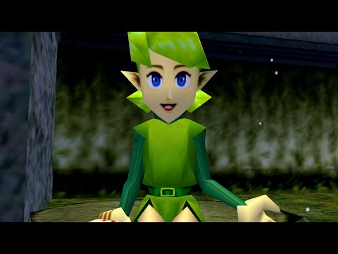 Zelda Ocarina of Time PC Port 60 FPS - 100% Walkthrough Part 5 - Sacred Forest Meadow & Saria's Song