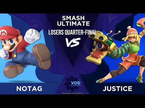 NoTag (Mario) vs Justice (Min Min) - Losers Quarter-Final - Hidden Nest #45