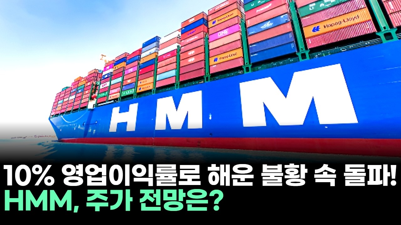 HMM, 10% 영업이익률로 해운 불황 속 돌파! 주가 전망은?ㅣ문현진 전문가 종목상담 주챔 콜콜콜(260212)