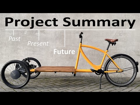 Tadpole Tilting Cargo Trike Project Summary #8