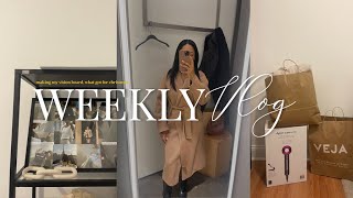 WEEKLY VLOG | making my 2024 vision board, new Dyson blow dryer & wrapping up 2023