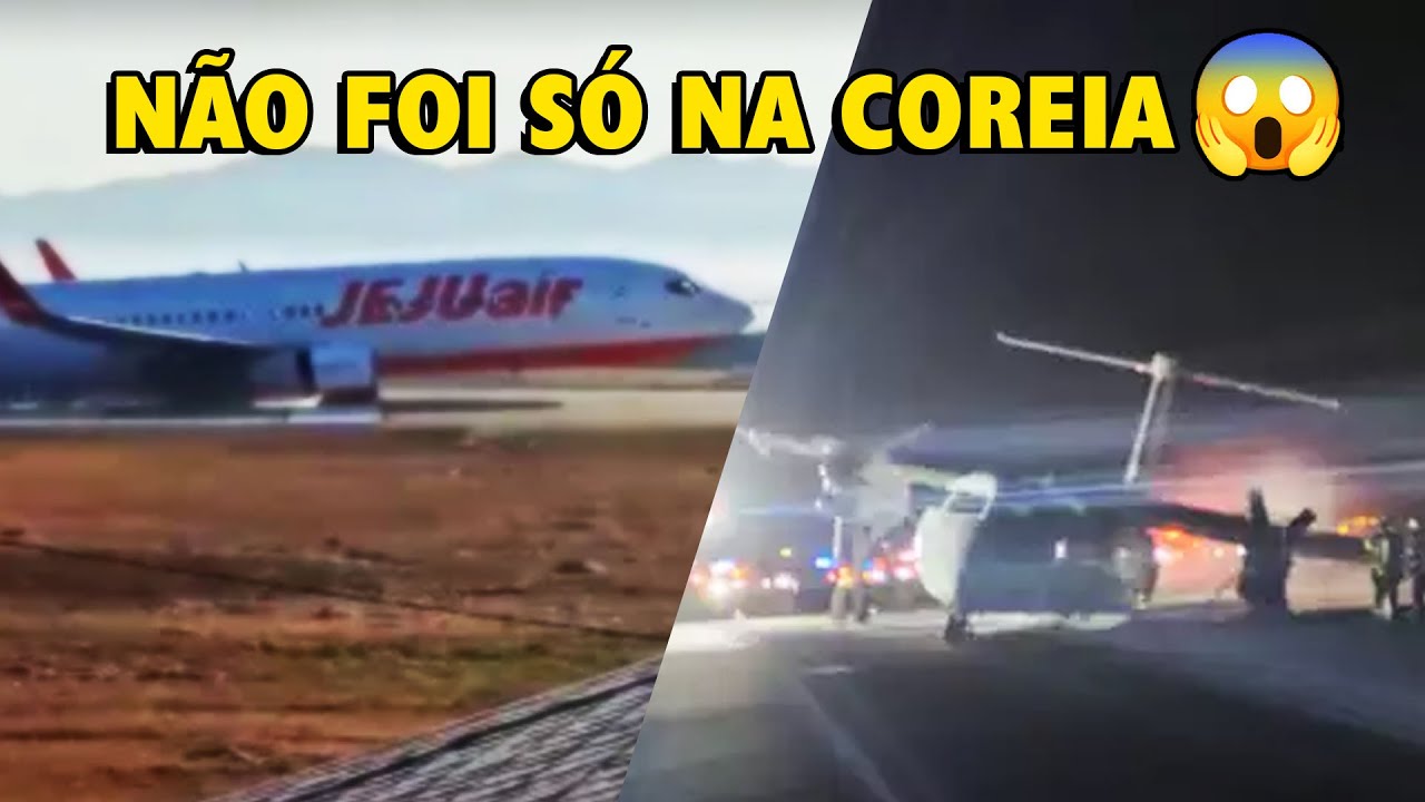 3 acidentes de Avião em MENOS DE 24h, o que está acontecendo?