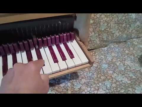 chromatic toy piano 25 keys Michelsonne Paris - sound family : celesta mustel musical saw martenot Wurlitzer ... image 4