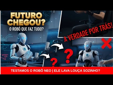 ???? O Robô Humanoide de 2025 É Uma FRAUDE? A Verdade Sobre o NEO da 1X!