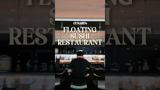 Floating Sushi Restaurant on Cunard Queen Anne Ajiwa #cruiseship #クルーズ客船#キュ ナード #sushi #cruisefood