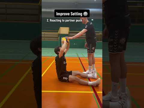 Improve Setting Drills 🏐💪 #volleyball