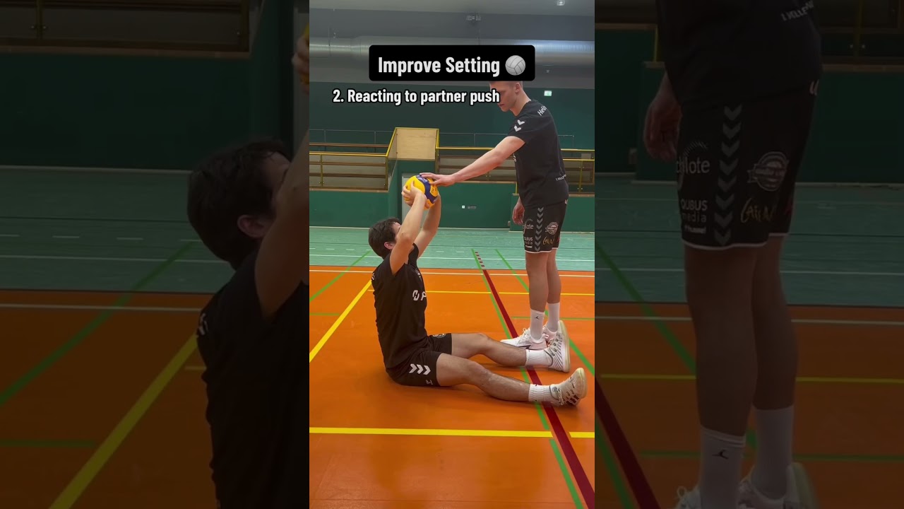 Improve Setting Drills 🏐💪 #volleyball