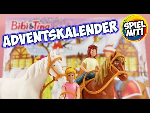 BIBI UND TINA Adventskalender 2018 öffnen | Alle 24 Türchen! Bibi Blocksberg auf Pferdehof Turnier