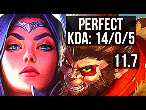 IRELIA vs WUKONG (MID) | 14/0/5, Legendary, 800+ games | EUW Diamond | v11.7