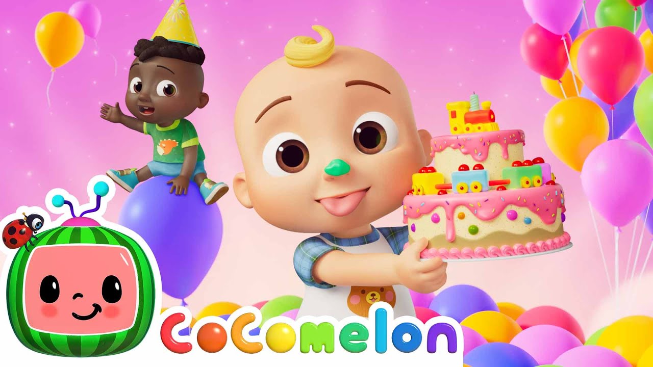 JJ's Happy Birthday Train Song! 🎂 Happy Birthday JJ! | CoComelon Nursery Rhymes & Kids Songs