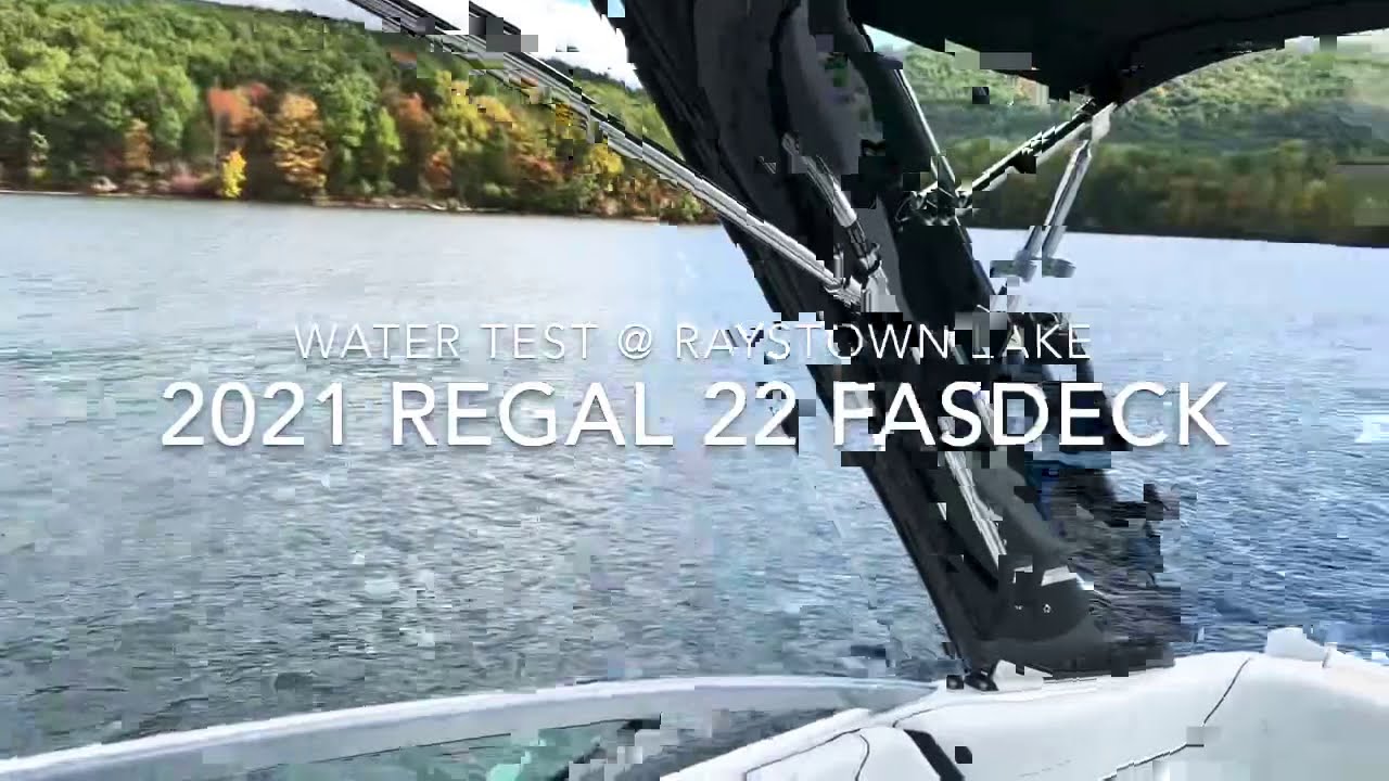 Тест-драйв 2021 Regal 22 FasDeck