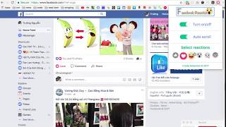 Facebook auto reactions - how to install and use