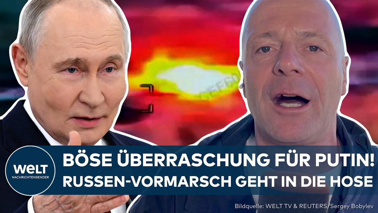 UKRAINE-KRIEG: Böse Überraschung für Putin! Ukrainern gelingt Coup auf Russen-Konvoi in Dabrapilje!
