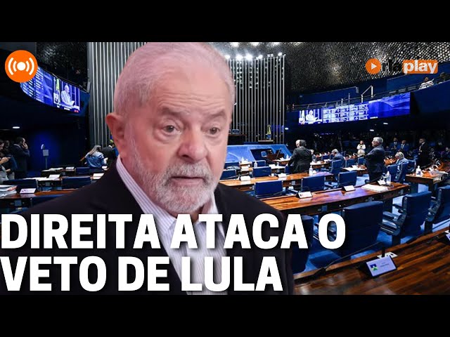 Direita ataca veto de Lula  | Debate na Redação 