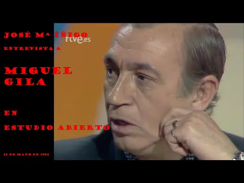 1982 0512 José Mª Íñigo entrevista a Miguel Gila