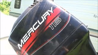 Lower Unit Removal & Water Pump Replacement on 1996 Mercury 115 hp 2-Stroke Outboard
