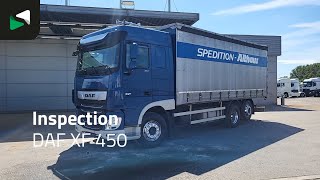 DAF XF 450 6X2 SC FAN curtainsider Automatic Retarder Euro 6 curtainsider truck | Image 4 - Autoline