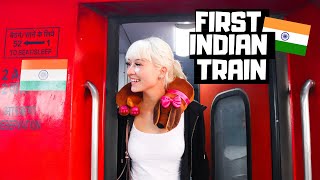 Upgraded On Our First INDIAN Train! | Jaipur to Agra | AC 3 Tier!