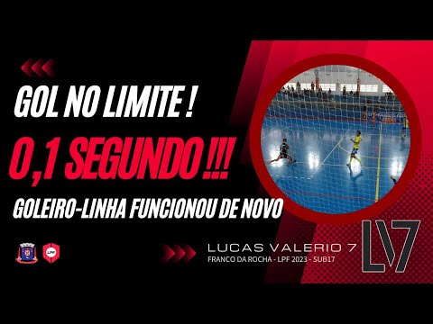 FUTSAL 2023 / LPF SUB-17 -  GOLEIRO-LINHA FUNCIONOU CONTRA O LÍDER, FUTSAL LOUVEIRA