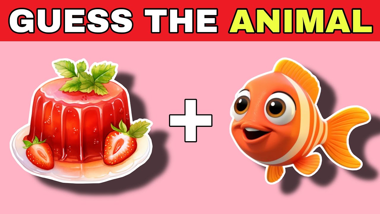 Guess The ANIMAL by Emojis? 🤔 Emoji Quiz 2024 | Quiz Aqua