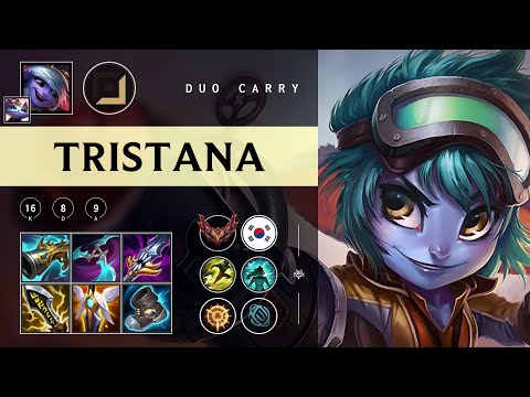 Tristana ADC vs Lucian - KR Grandmaster Patch 25.22