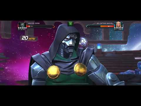 Dr. Doom vs Captain Marvel