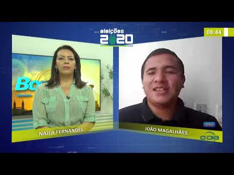 EleiçoÌƒes 2020 com JoaÌƒo MagalhaÌƒes  31 08