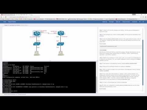 NT 2540 - Lab 1 - Ch 15 - Interface Status V