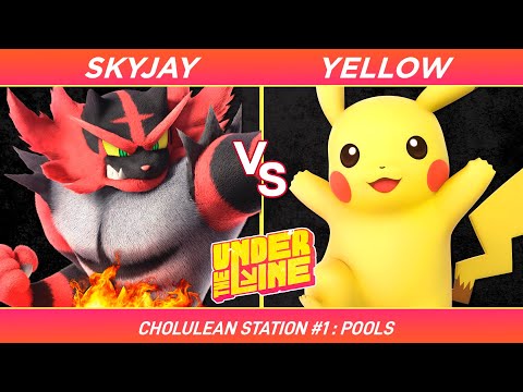 Under the Line: Cholulean Station #1 - Skyjay (Incineroar) vs Yellow (Pikachu) - Pools