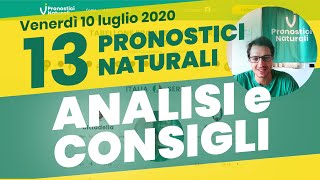 [PRONOSTICI OGGI] Analisi pre partite dei 13 prono naturali per scommesse calcio
