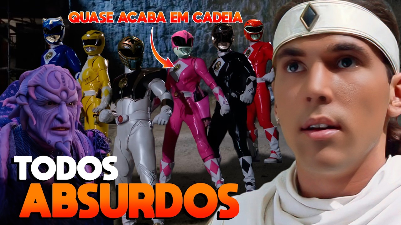 TUDO de ERRADO com POWER RANGERS - O FILME (1995)