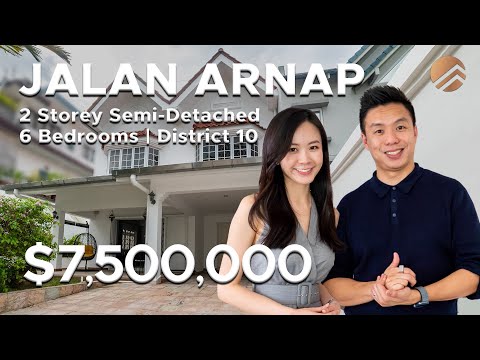 Home Tour of a $7.5M Semi-D Singapore Landed Opposite Orchard MRT @ Jalan Arnap (Beatrice & Melvin)