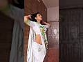 Monami Ghosh Hot Navel Show In White Saree Trending Hottrend Dance