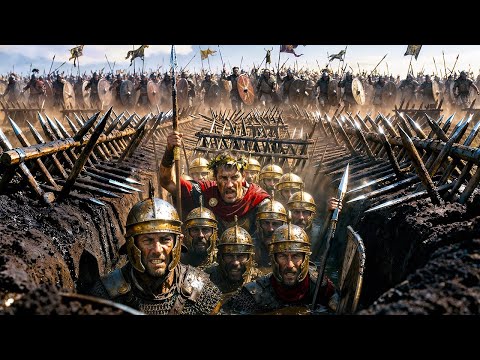Julius Caesar Buried Himself Alive with His Army – Then THIS Happened.. | Siege Of Alesia