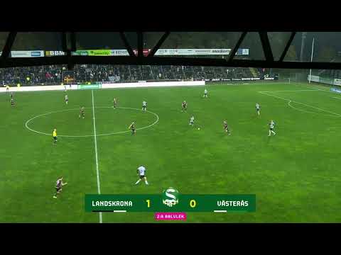 Höjdpunkter Landskrona BoIS - Västerås SK 2022