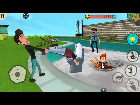 Scary Robber Home Clash Update Special Levels Control Brian Troll Felix & Lester part 847