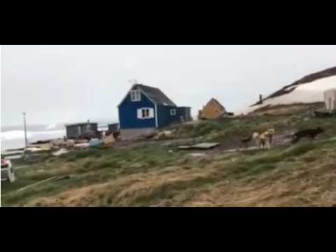 Earthquake Causes ATLANTIC TSUNAMI   Greenland Hit