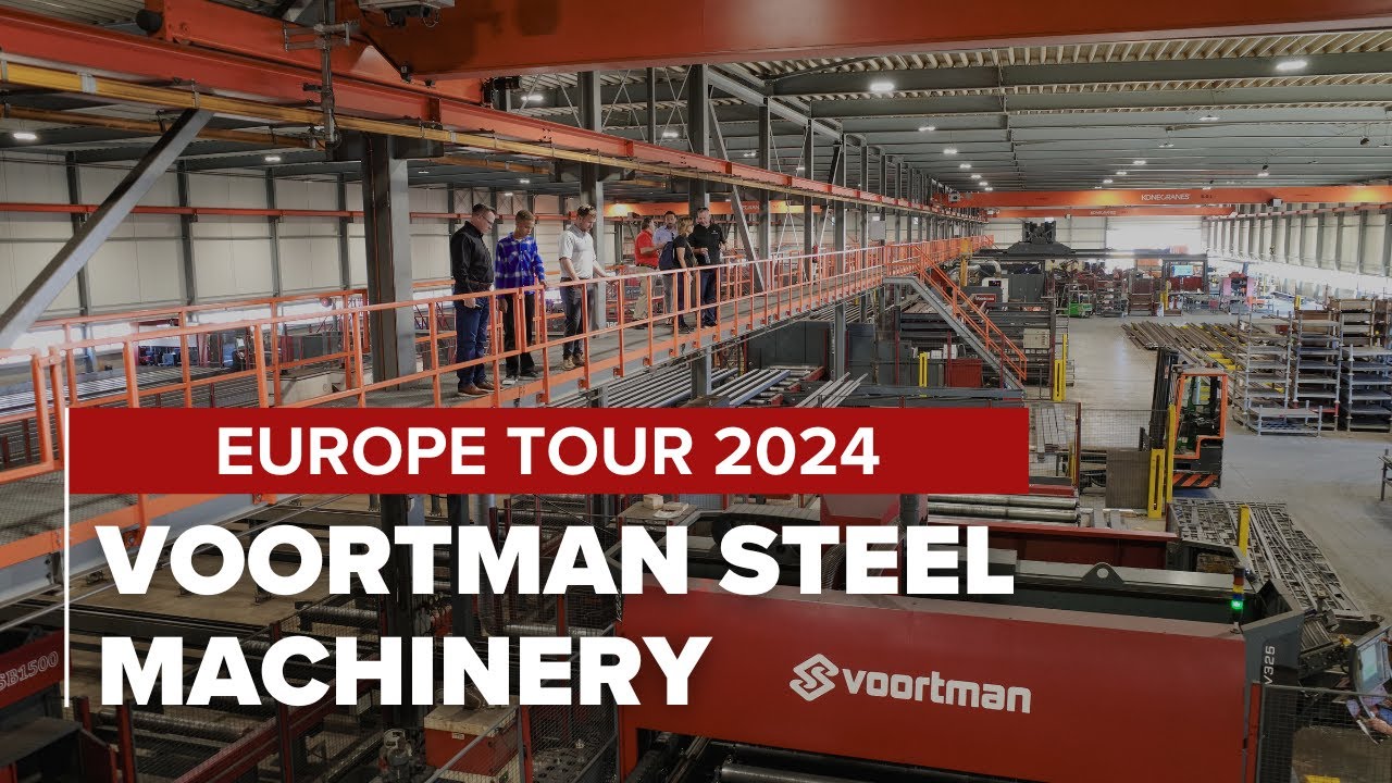 Voortman Steel Machinery Tour, Holland 2024 | JPS International Inc