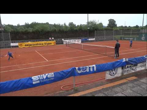 Luka Talan Lopatic - 1st midi tennis match