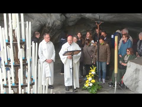 Chapelet du 18 avril 2024 à Lourdes