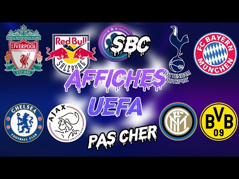 DCE AFFICHES UEFA 10 DECEMBRE - SOLUTION POSSIBLE - FIFA 20