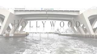 Sky Harbor Condominiums Video. Arrival by Boat. SeaRay Sundancer. Hollywood Florida.