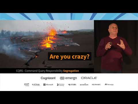 Hugh McKee - 7 Reasons why your microservices should use Event Sourcing & CQRS