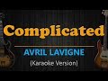 COMPLICATED Avril Lavigne HD Karaoke