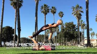 AcroYoga Training Video: Catherine&#39;s Wheel (courtesy of Daniel Scott Yoga)