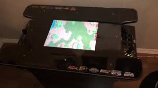 1up arcade black series cocktail cabinet